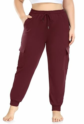 ZERDOCEAN Plus Size Cargo Sweatpants