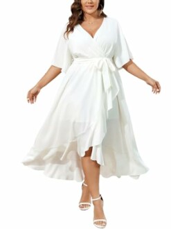 SCOMCHIC Plus Size Maxi Dress