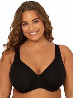 Fit For Me Plus Size Cotton Underwire Bra