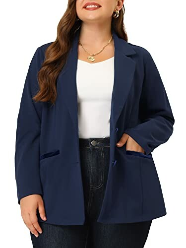 Agnes Orinda Plus Size Blazer